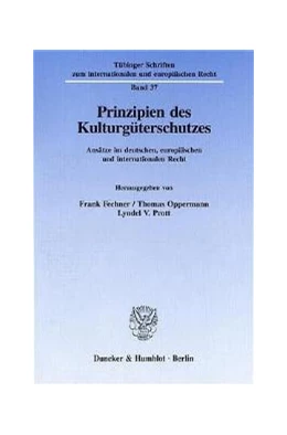 Abbildung von Fechner / Oppermann | Prinzipien des Kulturgüterschutzes. | 1. Auflage | 1996 | 37 | beck-shop.de