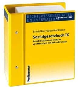 Abbildung von Ernst / Baur | Sozialgesetzbuch IX | 1. Auflage | 2024 | beck-shop.de