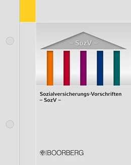Abbildung von Sozialversicherungs-Vorschriften - SozV | 1. Auflage | 2022 | beck-shop.de
