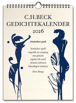 Cover:, C.H. Beck Gedichtekalender