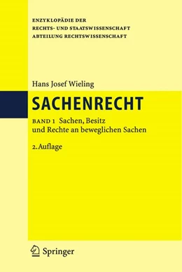 Abbildung von Wieling | Sachenrecht | 2. Auflage | 2006 | beck-shop.de