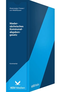 Abbildung von Rosenzweig / Freese | Niedersächsisches Kommunalabgabengesetz (NKAG) | 1. Auflage | 2023 | beck-shop.de