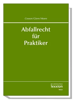 Abbildung von Rainer / Giern | Abfallrecht für Praktiker | 1. Auflage | 2007 | beck-shop.de