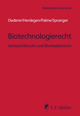 Abbildung von Eberbach / Lange | Biotechnologierecht | 1. Auflage | 2023 | beck-shop.de