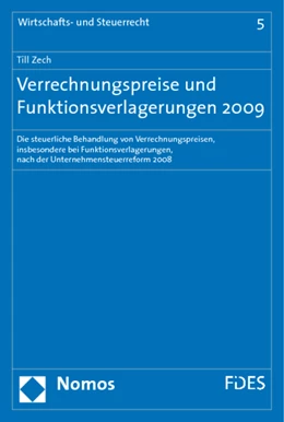 Abbildung von Zech | Verrechnungspreise und Funktionsverlagerungen 2009 | 1. Auflage | 2009 | 5 | beck-shop.de