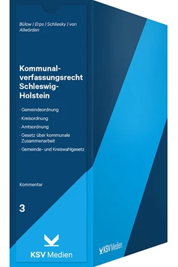 Abbildung von Bülow / Erps | Kommunalverfassungsrecht Schleswig-Holstein | 1. Auflage | 2021 | beck-shop.de