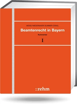 Abbildung von Weiß † / Zängl  | Beamtenrecht in Bayern - mit Aktualisierungsservice | 1. Auflage | 2024 | beck-shop.de