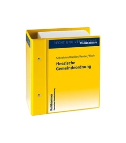 Abbildung von Schneider / Dreßler | Hessische Gemeindeordnung | 1. Auflage | 2020 | beck-shop.de