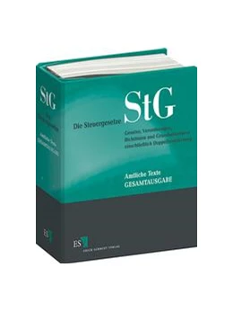 Abbildung von Die Steuergesetze: StG | 1. Auflage | 2020 | beck-shop.de