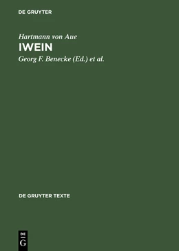 Abbildung von Benecke / Lachmann | Iwein | 4. Auflage | 2001 | beck-shop.de