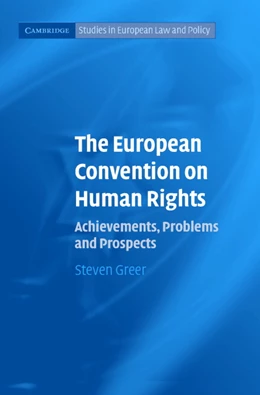 Abbildung von Greer | The European Convention on Human Rights | 1. Auflage | 2006 | beck-shop.de