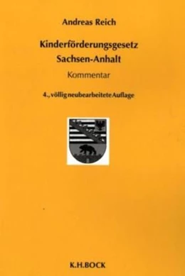 Abbildung von Reich | Kinderförderungsgesetz Sachsen-Anhalt | 4. Auflage | 2009 | beck-shop.de