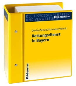 Abbildung von Oehler / Schulz | Rettungsdienst in Bayern | 1. Auflage | 2021 | beck-shop.de