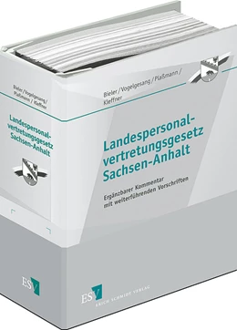 Abbildung von Bieler / Vogelgesang | Landespersonalvertretungsgesetz Sachsen-Anhalt | 1. Auflage | 2022 | beck-shop.de