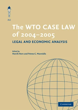 Abbildung von Horn / Mavroidis | The WTO Case Law of 2004-5 | 1. Auflage | 2008 | beck-shop.de
