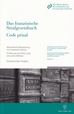 Abbildung von Das französische Strafgesetzbuch / Code pénal | 2. Auflage | 2010 | 121 | beck-shop.de
