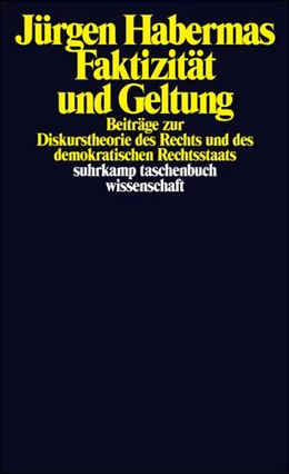 Abbildung von Habermas | Faktizität und Geltung | 8. Auflage | 1998 | beck-shop.de