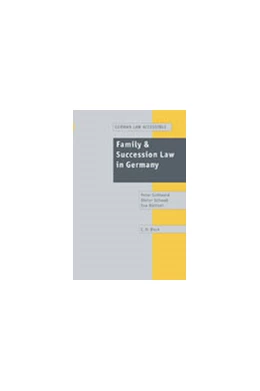 Abbildung von Gottwald / Schwab | Family & Succession Law in Germany | 1. Auflage | 2001 | beck-shop.de