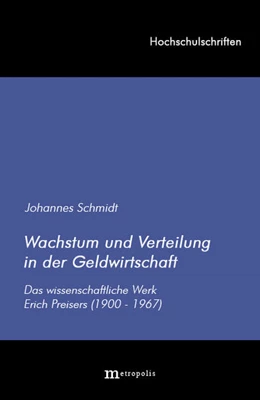 Abbildung von Schmidt | Wachstum und Verteilung in der Geldwirtschaft | 1. Auflage | | 41 | beck-shop.de