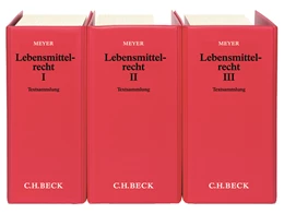 Abbildung von Meyer | Lebensmittelrecht | 161. Auflage | 2023 | beck-shop.de