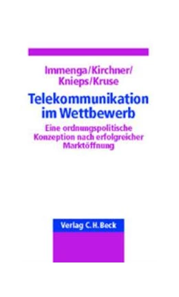 Abbildung von Immenga / Kirchner | Telekommunikation im Wettbewerb | 1. Auflage | 2001 | beck-shop.de