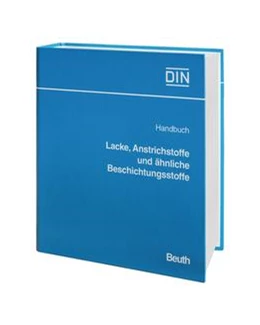 Abbildung von DIN | Handbuch Lacke, Anstrichstoffe und ähnliche Beschichtungsstoffe | 1. Auflage | 2023 | beck-shop.de