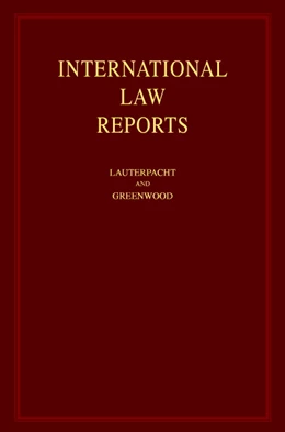 Abbildung von Lauterpacht | International Law Reports | 1. Auflage | 1988 | beck-shop.de
