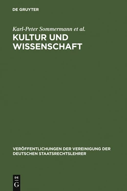 Abbildung von Sommermann / Huster | Kultur und Wissenschaft | 1. Auflage | 2006 | 65 | beck-shop.de