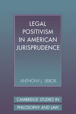 Abbildung von Sebok | Legal Positivism in American Jurisprudence | 1. Auflage | 1998 | beck-shop.de