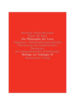Abbildung von Weber-Brosamer / Back | Die Philosophie der Leere | 1. Auflage | 2006 | 28 | beck-shop.de