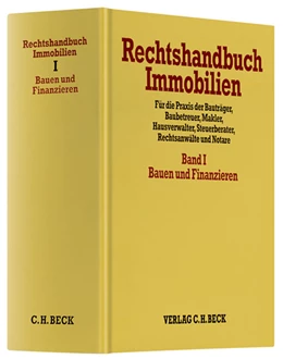 Abbildung von Rechtshandbuch Immobilien, Band 1: Bauen und Finanzieren | 29. Auflage | 2020 | beck-shop.de