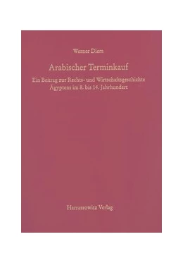 Abbildung von Diem | Arabischer Terminkauf | 1. Auflage | 2006 | beck-shop.de