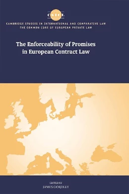 Abbildung von Gordley | The Enforceability of Promises in European Contract Law | 1. Auflage | 2001 | beck-shop.de