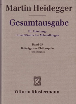 Abbildung von Heidegger / Herrmann | Martin Heidegger Gesamtausgabe | 3. Auflage | 2003 | beck-shop.de
