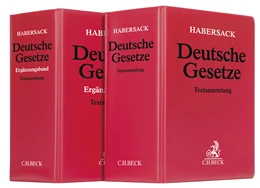 Abbildung von Habersack | Deutsche Gesetze: Textsammlung mit Ergänzungsband • Set | 1. Auflage | | beck-shop.de