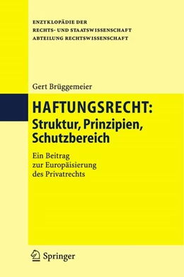 Abbildung von Brüggemeier | Haftungsrecht | 1. Auflage | 2006 | beck-shop.de