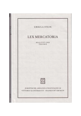 Abbildung von Stein | Lex mercatoria | 1. Auflage | 1995 | 28 | beck-shop.de