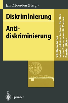 Abbildung von Joerden | Diskriminierung - Antidiskriminierung | 1. Auflage | 1996 | beck-shop.de
