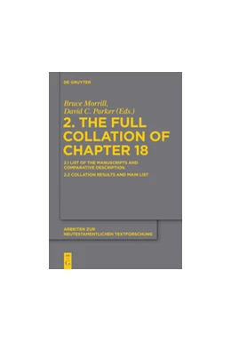 Abbildung von Aland | 2. The Full Collation of Chapter 18 | 1. Auflage | 2024 | beck-shop.de