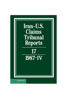 Abbildung von MacGlashan | Iran-U.S. Claims Tribunal Reports: Volume 17 | 1. Auflage | 1988 | beck-shop.de