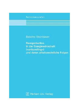 Abbildung von Steinbauer | Reorganisation in der Energiewirtschaft (»unbundling«) und deren arbeitsrechtliche Folgen | 1. Auflage | 2006 | 49 | beck-shop.de