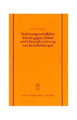 Abbildung von Bieback | Verfassungsrechtlicher Schutz gegen Abbau und Umstrukturierung von Sozialleistungen | 1. Auflage | 1997 | 152 | beck-shop.de
