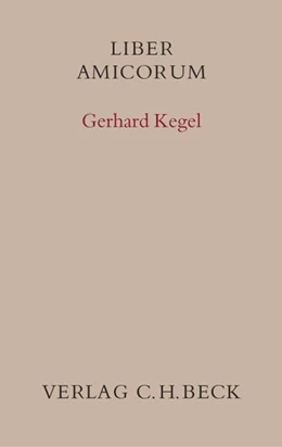 Abbildung von Liber amicorum Gerhard Kegel | 1. Auflage | 2002 | beck-shop.de