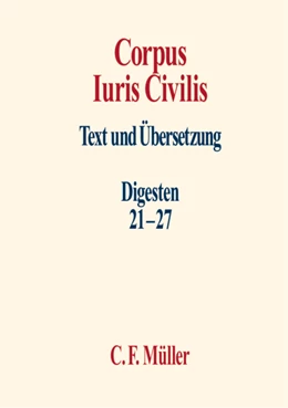 Abbildung von Knütel / Kupisch | Corpus Iuris Civilis IV | 1. Auflage | 2005 | beck-shop.de