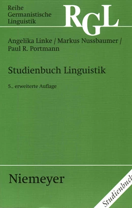 Abbildung von Linke / Nussbaumer | Studienbuch Linguistik | 5. Auflage | 2004 | 121 | beck-shop.de