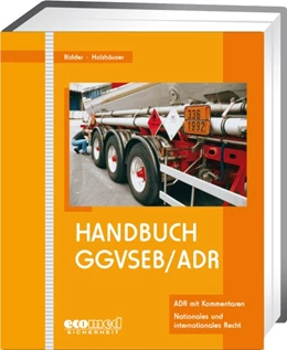 Abbildung von Ridder / Holzhäuser | Handbuch GGVSEB/ADR | 1. Auflage | 2024 | beck-shop.de