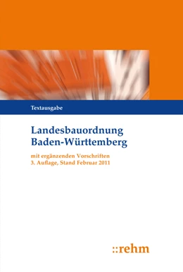 Abbildung von Ruf | Landesbauordnung Baden-Württemberg: LBO BW | 3. Auflage | 2011 | beck-shop.de