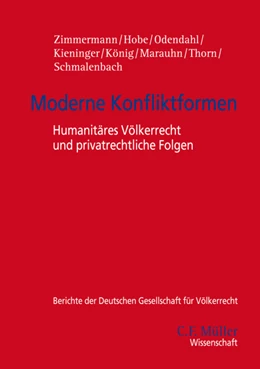 Abbildung von Hobe / Kieninger | Moderne Konfliktformen | 1. Auflage | 2010 | 44 | beck-shop.de