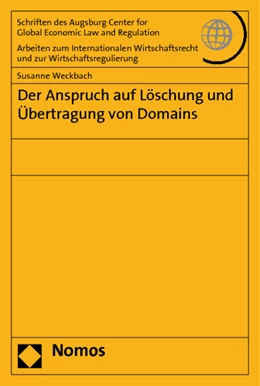 Abbildung von Weckbach | Der Anspruch auf Löschung und Übertragung von Domains | 1. Auflage | 2011 | 39 | beck-shop.de
