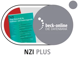 Abbildung von beck-online. NZI PLUS | 1. Auflage | | beck-shop.de